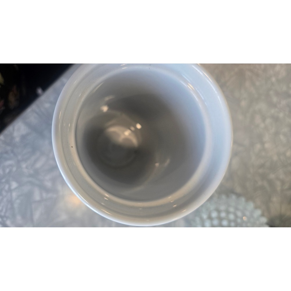 Starbucks White Ceramic Travel Tumbler 16oz Reusable Coffee Cup Drink Box Design - Picture 3 of 4